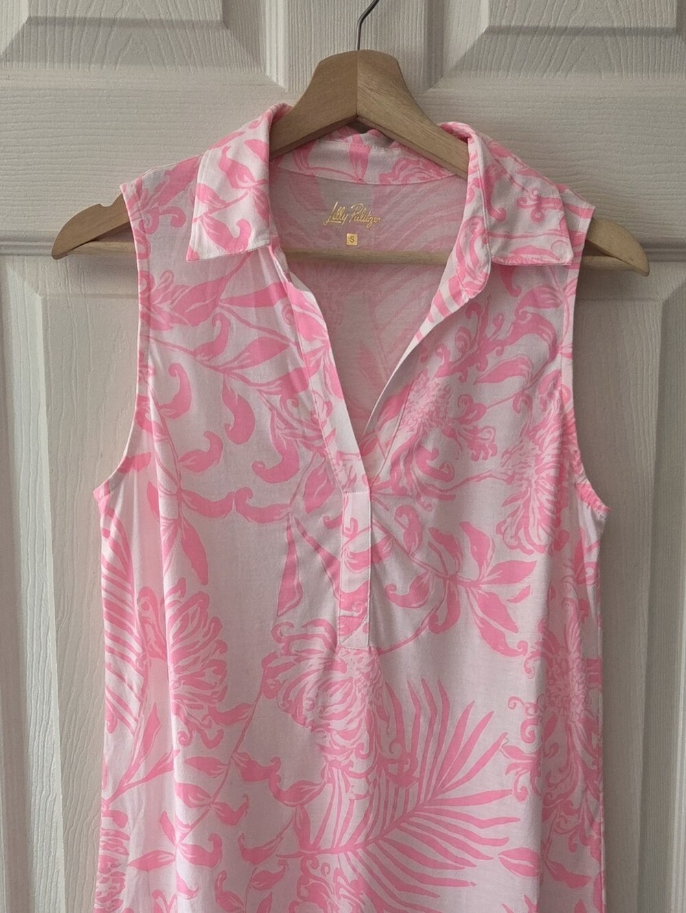 Lilly Pulitzer Rousseau Pink Glisten In The Sun Riegan Mini Dress - Picture 3 of 5